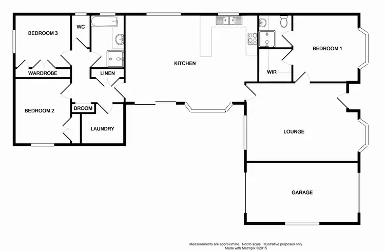 Floorplan of Homely house listing, 66 Park Lane, Traralgon VIC 3844