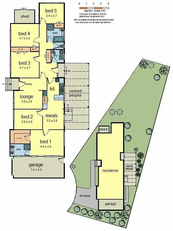 Floorplan of Homely house listing, 5 Pontin Court, Burwood East VIC 3151
