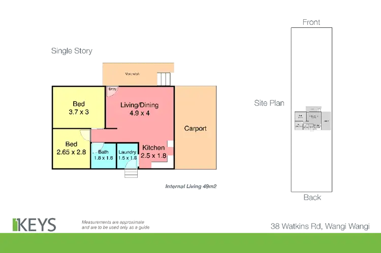 Floorplan of Homely house listing, 38 Watkins Road, Wangi Wangi NSW 2267