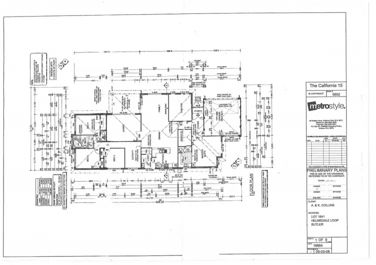 Floorplan of Homely house listing, 1 Helmsdale
Loop, Butler WA 6036