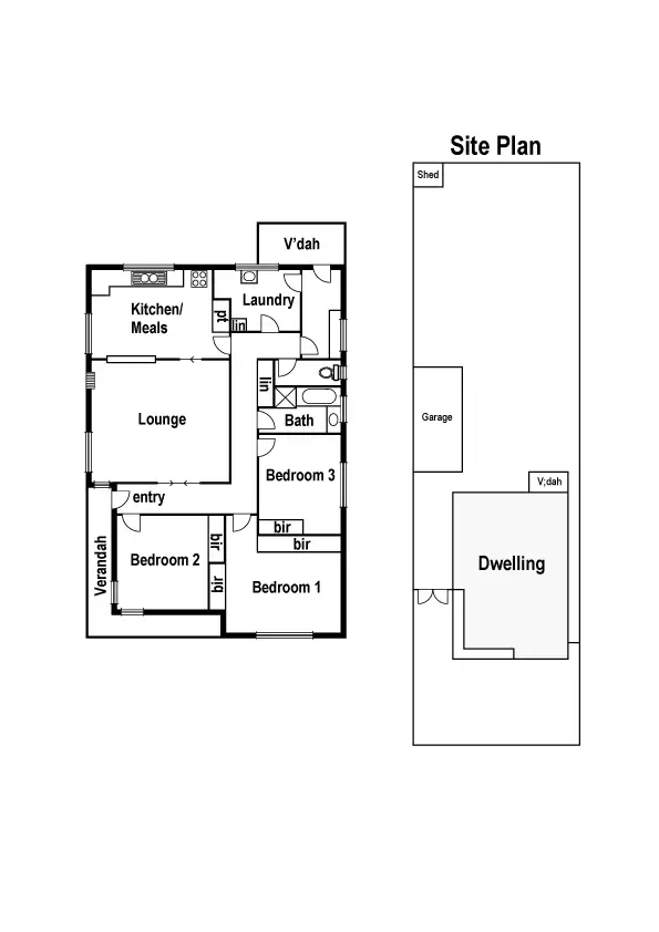 Floorplan of Homely house listing, 23 Barton Street, Reservoir VIC 3073