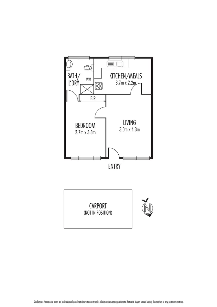 Floorplan of Homely apartment listing, 2/19 Ash Grove, Caulfield VIC 3162