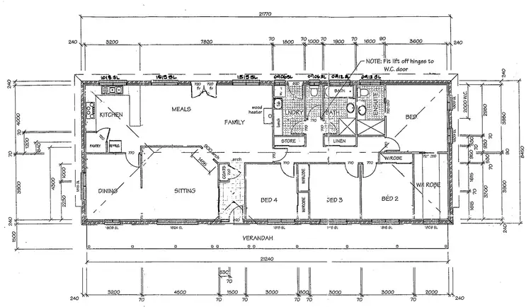 Floorplan of Homely house listing, 110 James White Drive, Fosters Valley NSW 2795