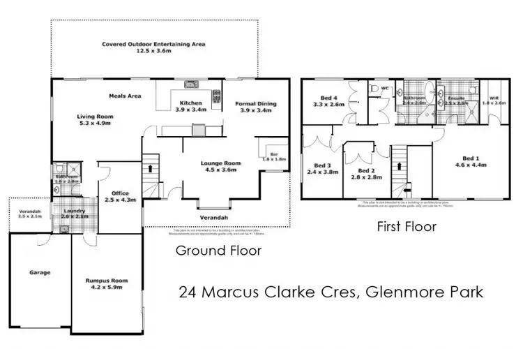 Floorplan of Homely house listing, 24 Marcus Clarke Cres, Glenmore Park NSW 2745