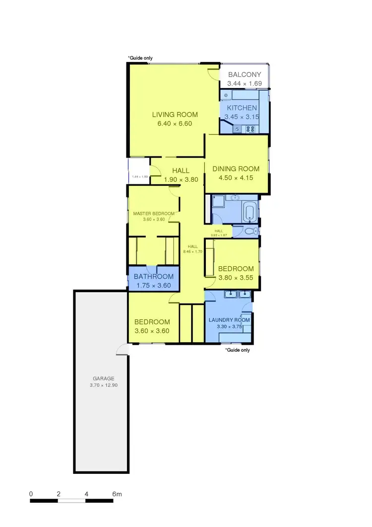 Floorplan of Homely house listing, 109 The Esplanade, Portarlington VIC 3223