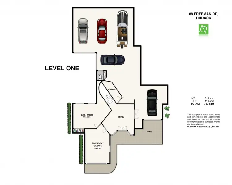 Floorplan of Homely house listing, 88 Freeman Road, Durack QLD 4077