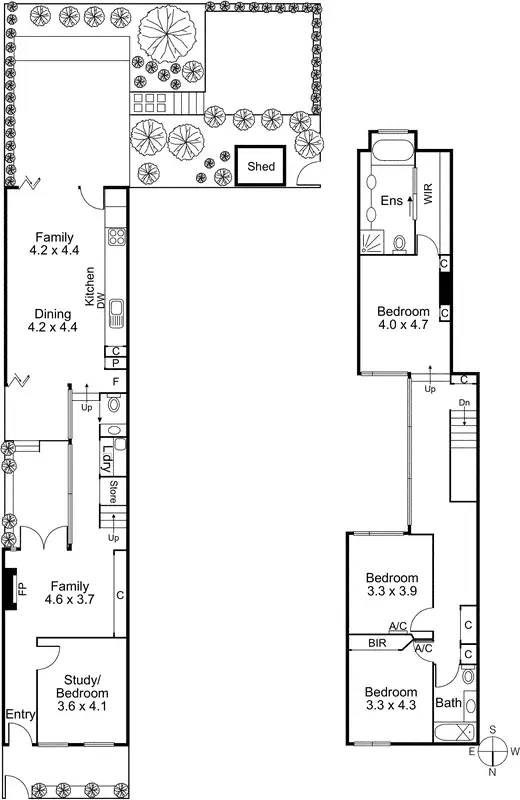 Floorplan of Homely house listing, 102 Rose Street, Fitzroy VIC 3065