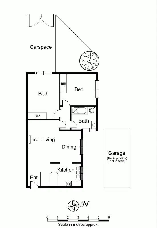 Floorplan of Homely apartment listing, 2/65 Edgar Street North, Glen Iris VIC 3146