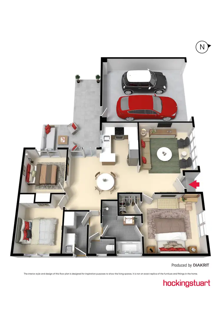 Floorplan of Homely unit listing, 17/165 North Road, Langwarrin VIC 3910