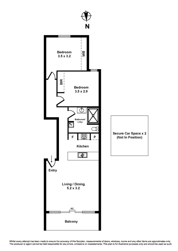 Floorplan of Homely house listing, 5/185 Francis Street, Yarraville VIC 3013