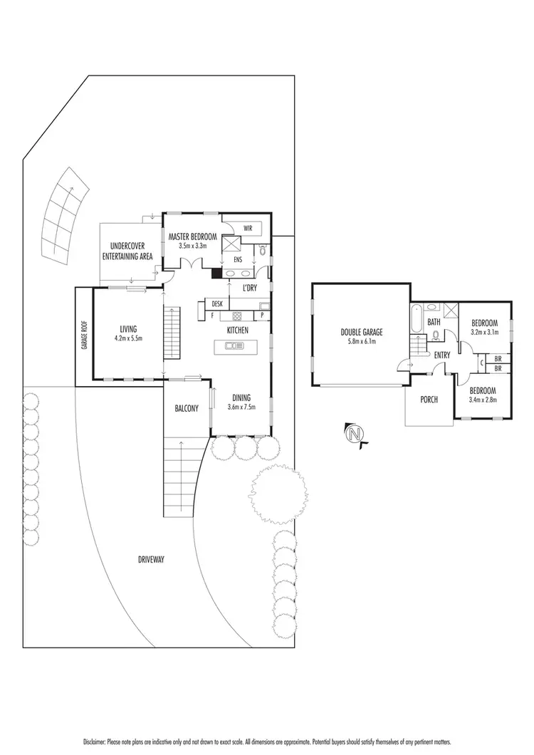 Floorplan of Homely house listing, 17a Summit Road, Lilydale VIC 3140