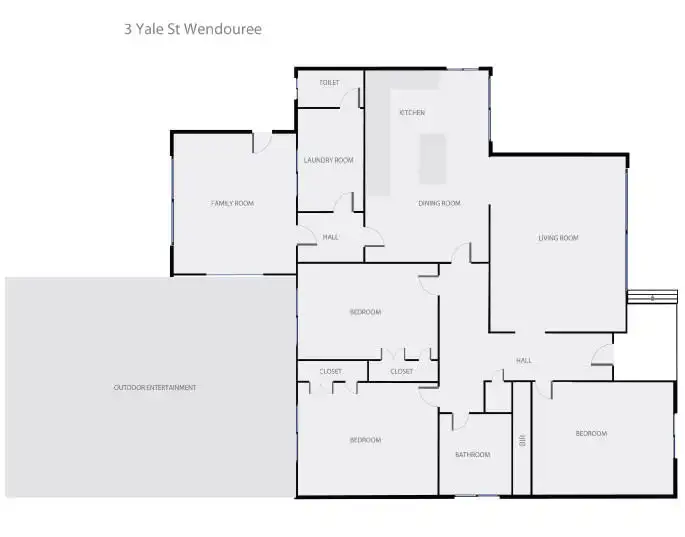 Floorplan of Homely house listing, 3 Yale Street, Wendouree VIC 3355