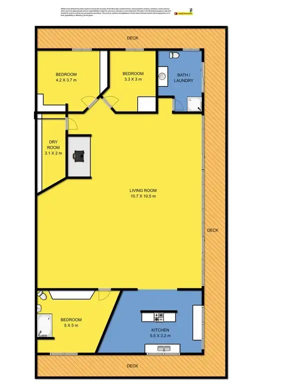 Floorplan of Homely rural property listing, 175 Frys Road, Kawarren VIC 3249