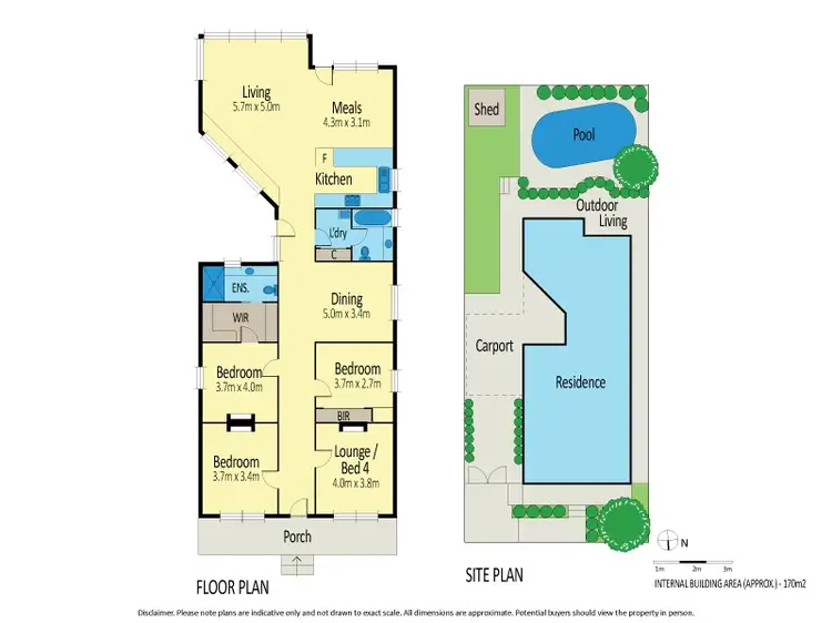 Floorplan of Homely house listing, 64 Dean Street, Moonee Ponds VIC 3039