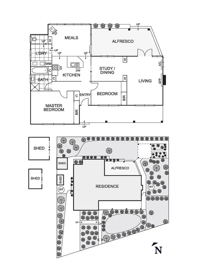 Floorplan of Homely house listing, 31 Airlie Road, Montmorency VIC 3094