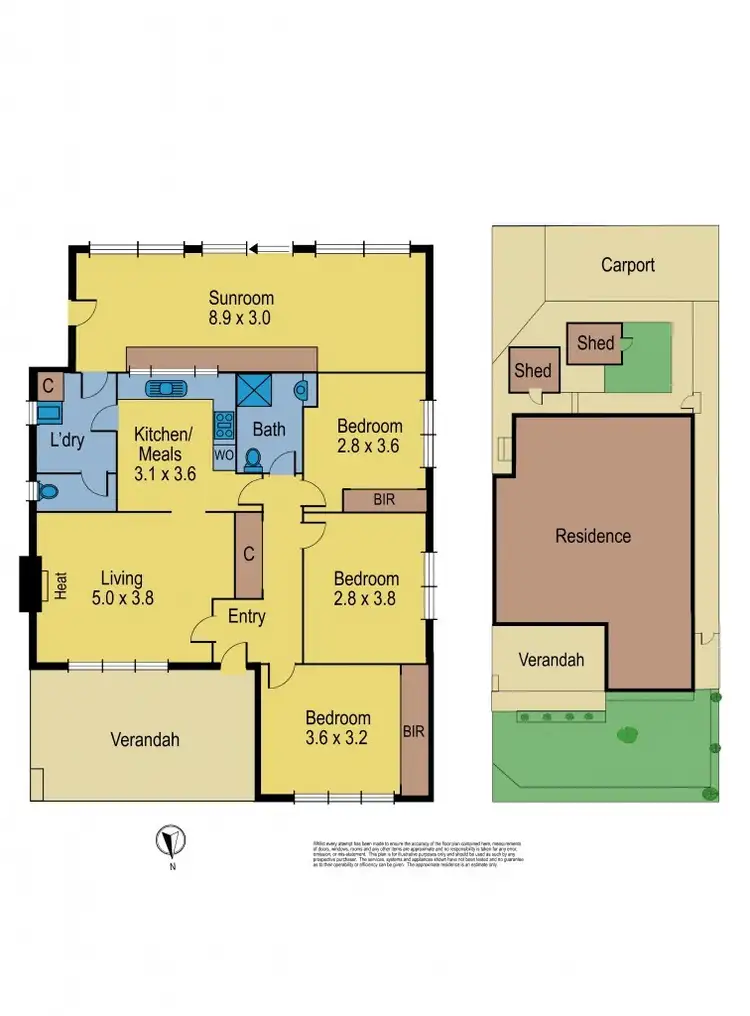 Floorplan of Homely house listing, 1/31 Russell Street, Campbellfield VIC 3061
