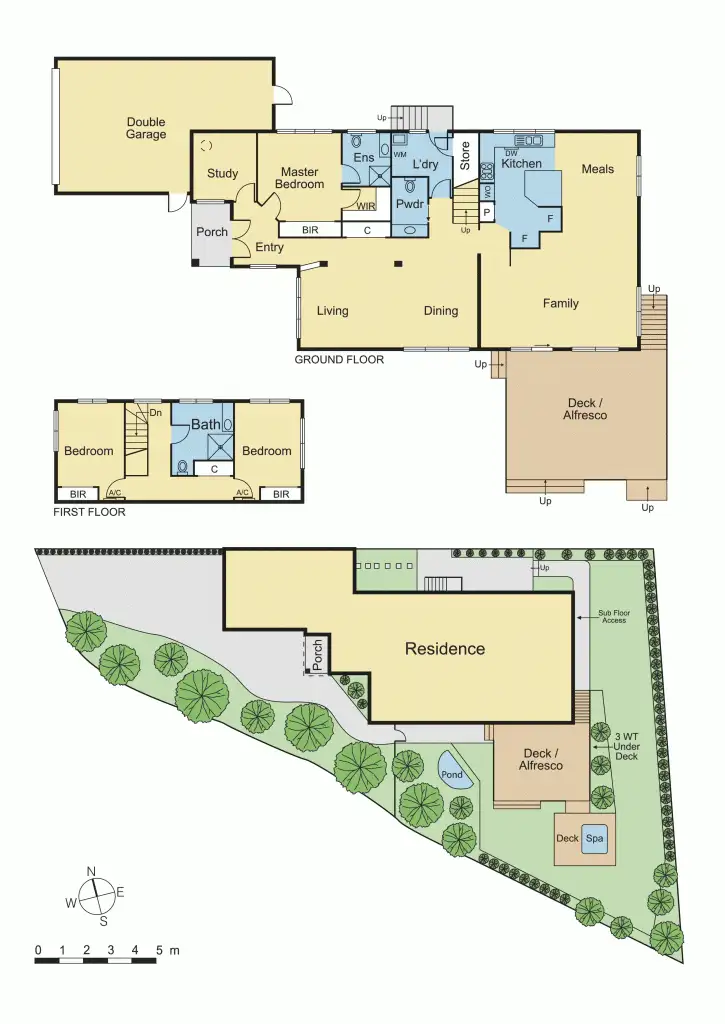Floorplan of Homely house listing, 17 Grevillea Close, Eltham North VIC 3095