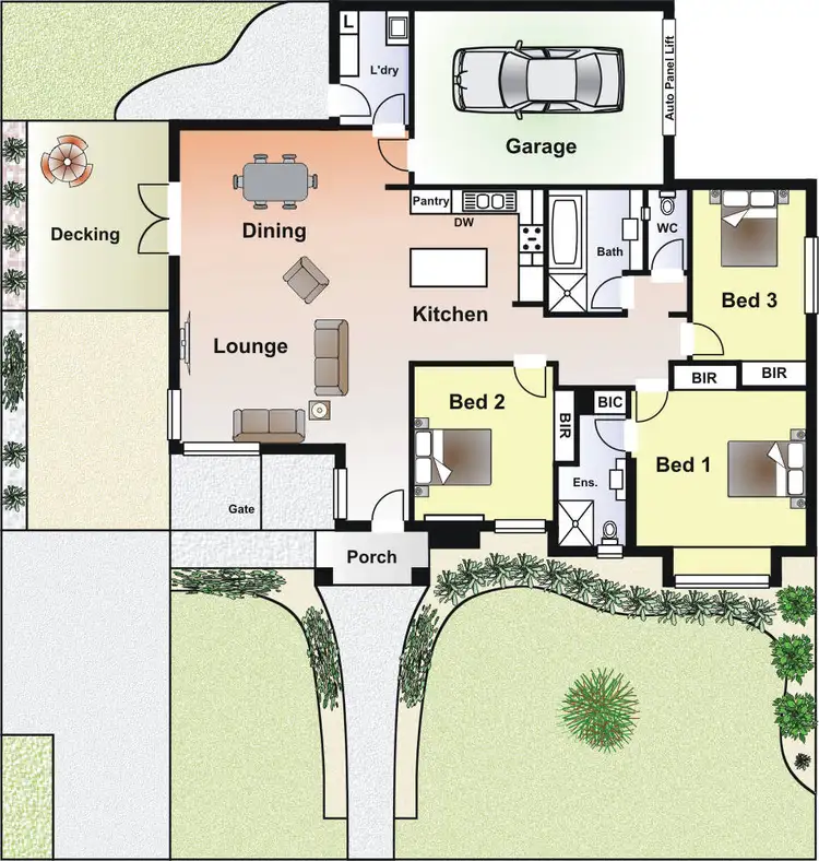 Floorplan of Homely house listing, 1/11 Woyna Avenue, Rosebud West VIC 3940