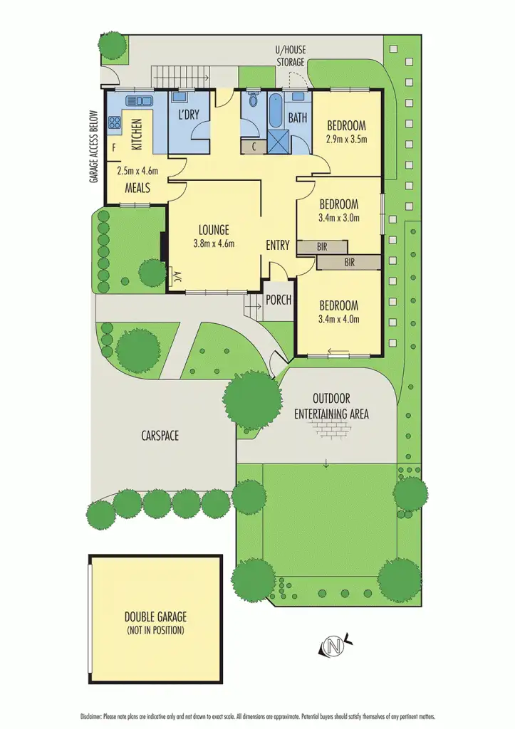 Floorplan of Homely house listing, 1/10 Morrison Crescent, Doncaster VIC 3108