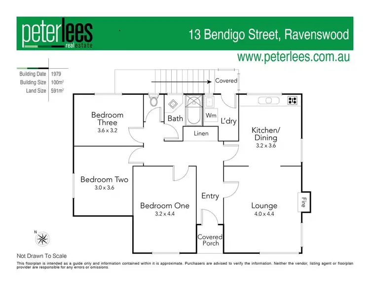 Floorplan of Homely house listing, 13 Bendigo Street, Ravenswood TAS 7250