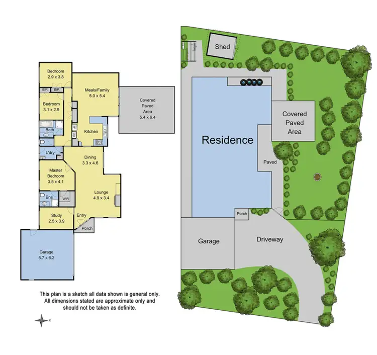 Floorplan of Homely house listing, 12 Como Close, Croydon VIC 3136