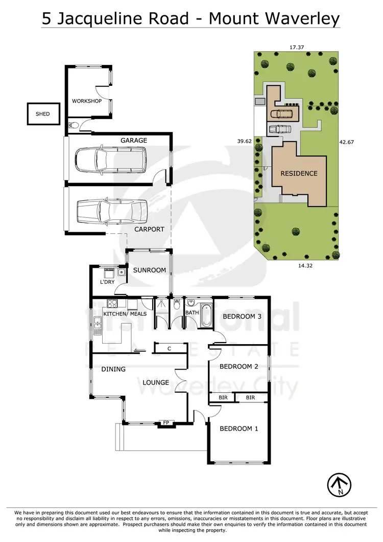 Floorplan of Homely house listing, 5 Jacqueline Road, Mount Waverley VIC 3149