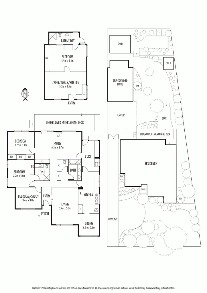Floorplan of Homely house listing, 1 Penrose Court, Croydon North VIC 3136