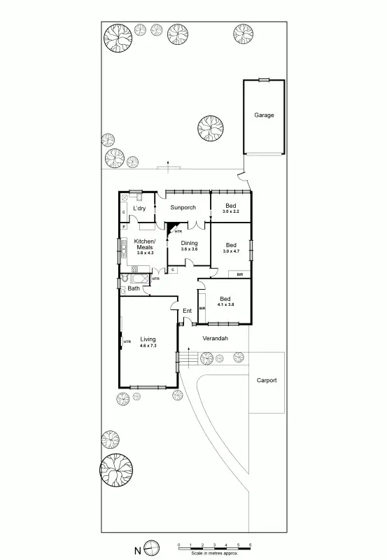 Floorplan of Homely house listing, 4 Spring Road, Caulfield South VIC 3162
