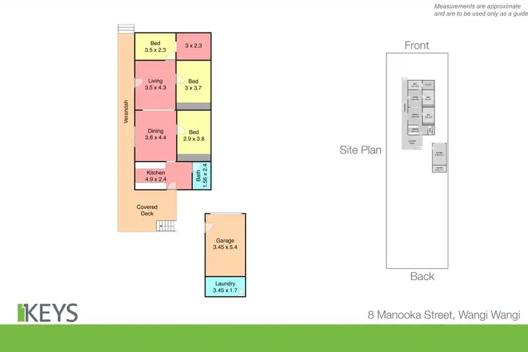 Floorplan of Homely house listing, 8 Manooka Street, Wangi Wangi NSW 2267