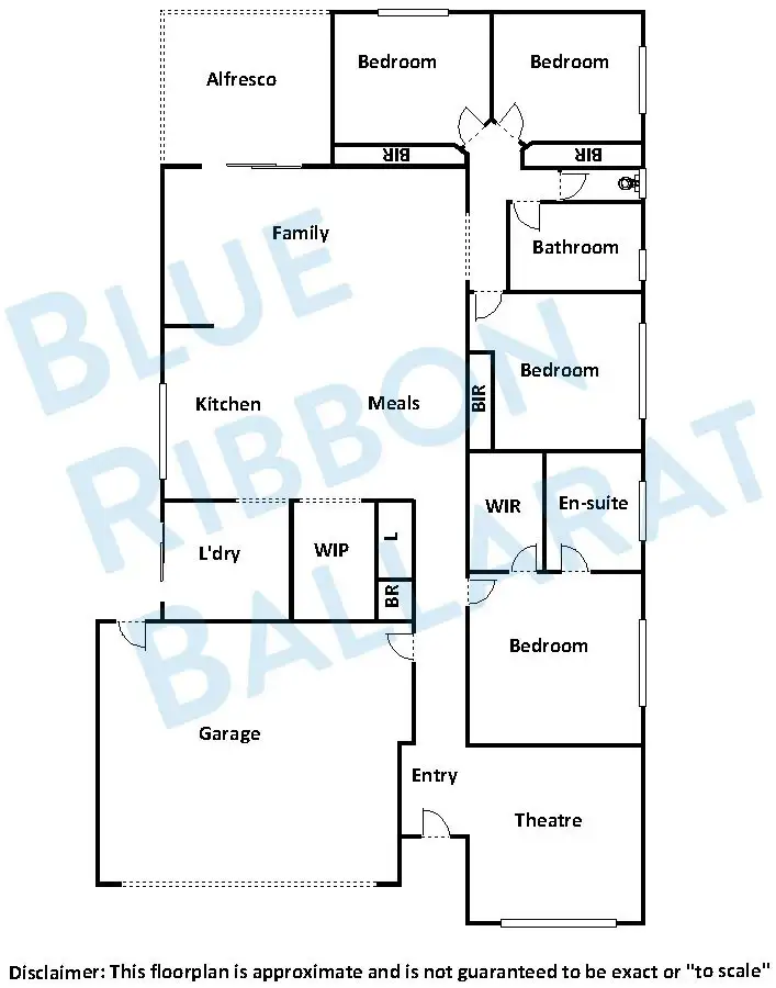Floorplan of Homely house listing, 2 Harris Drive, Lucas VIC 3350