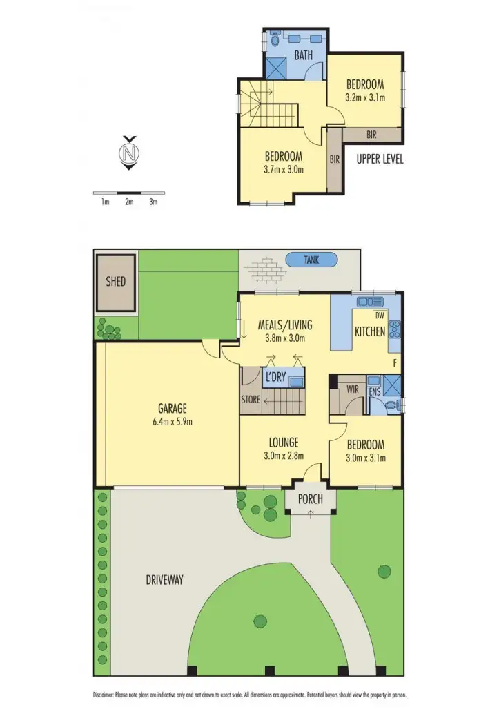 Floorplan of Homely townhouse listing, 1/68 Mount Pleasant Road, Nunawading VIC 3131