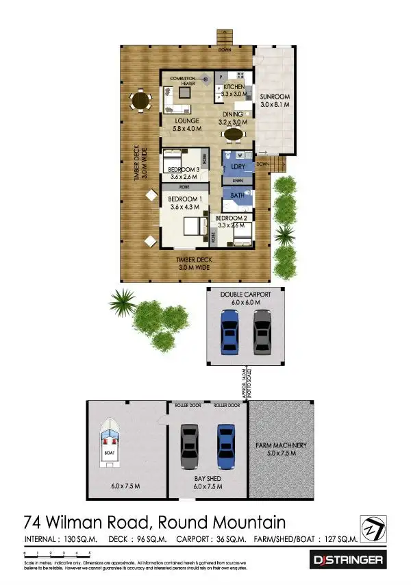 Floorplan of Homely house listing, 74 Wilman Road - Round Mountain, Cabarita Beach NSW 2488