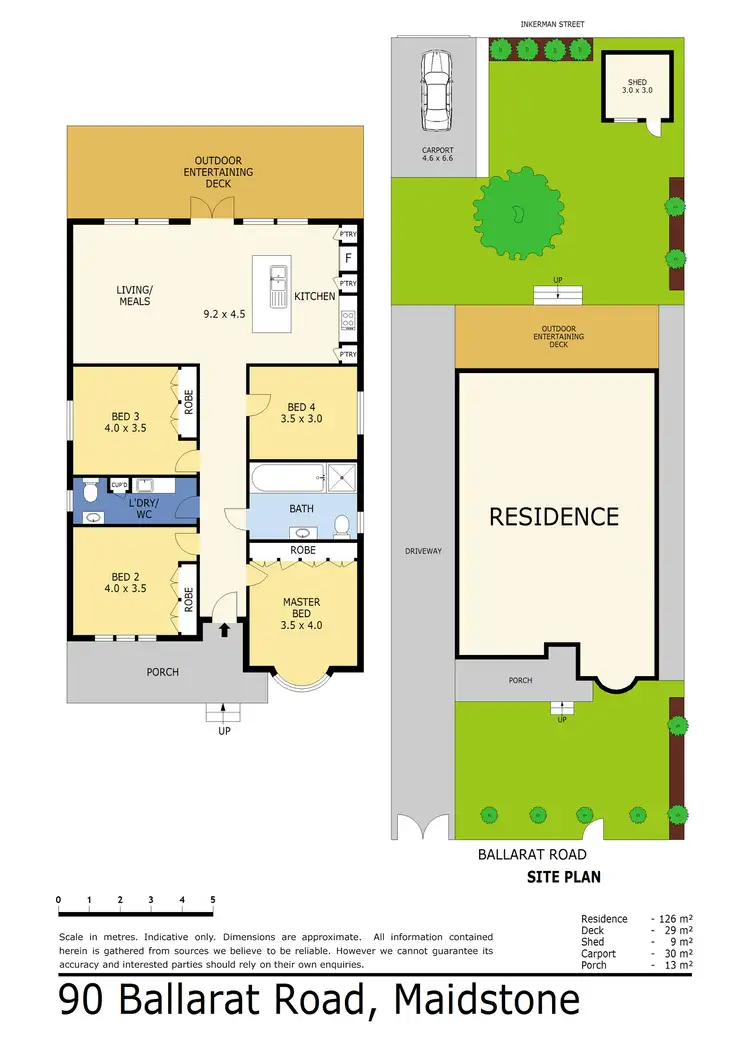 Floorplan of Homely house listing, 90 Ballarat Road, Maidstone VIC 3012