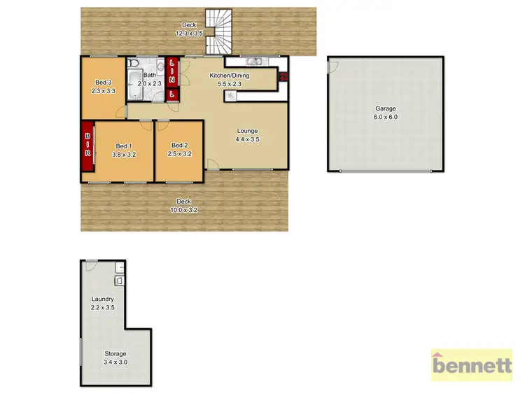 Floorplan of Homely house listing, 3 Pinetree Avenue, Cranebrook NSW 2749