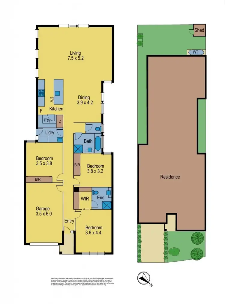 Floorplan of Homely house listing, 21 Skeeter Drive, Mernda VIC 3754