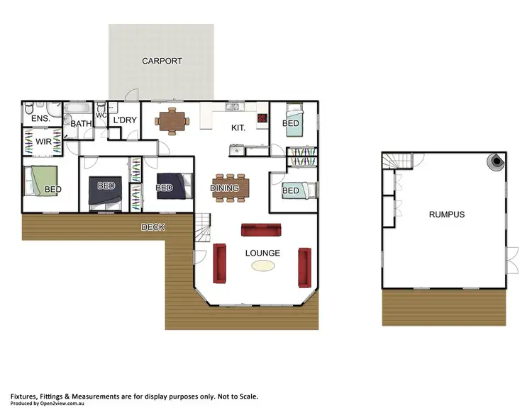 Floorplan of Homely house listing, 17 Frond Drive, The Patch VIC 3792