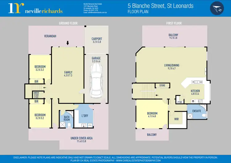 Floorplan of Homely house listing, 5 Blanche Street, St Leonards VIC 3223