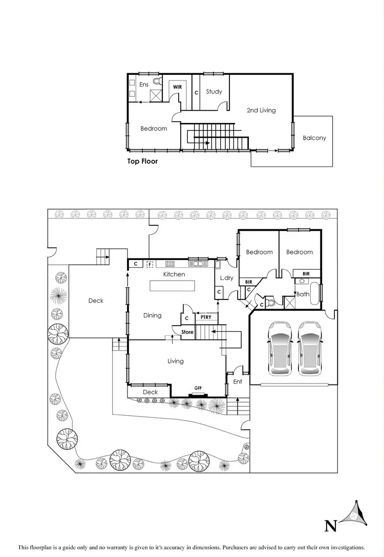 Floorplan of Homely house listing, 2A Walden Road, Mentone VIC 3194
