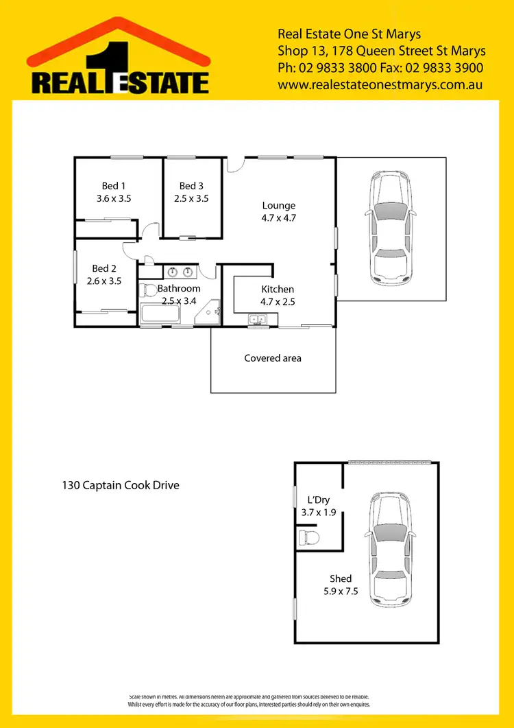 Floorplan of Homely house listing, 130 Captain Cook Drive, Willmot NSW 2770