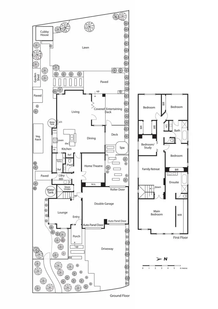 Floorplan of Homely house listing, 5 Prince Street, Hampton VIC 3188