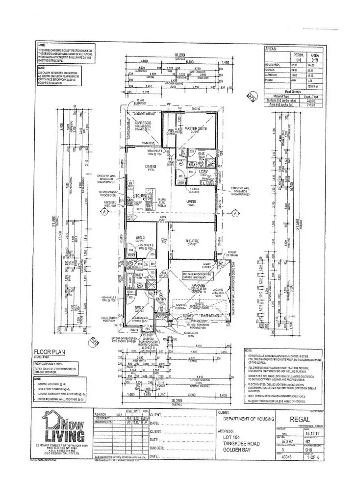 Floorplan of Homely house listing, 111 Tangadee Road, Golden Bay WA 6174