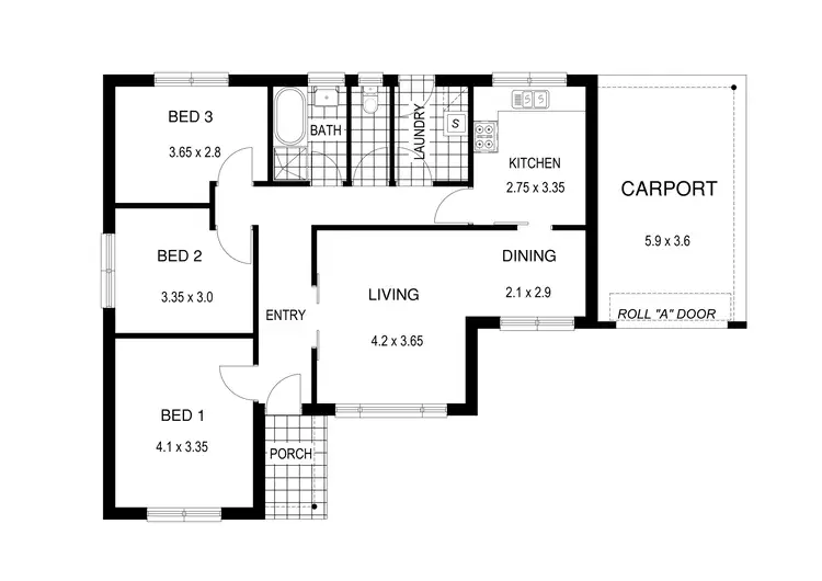 Floorplan of Homely house listing, 62 Valiant Road, Holden Hill SA 5088