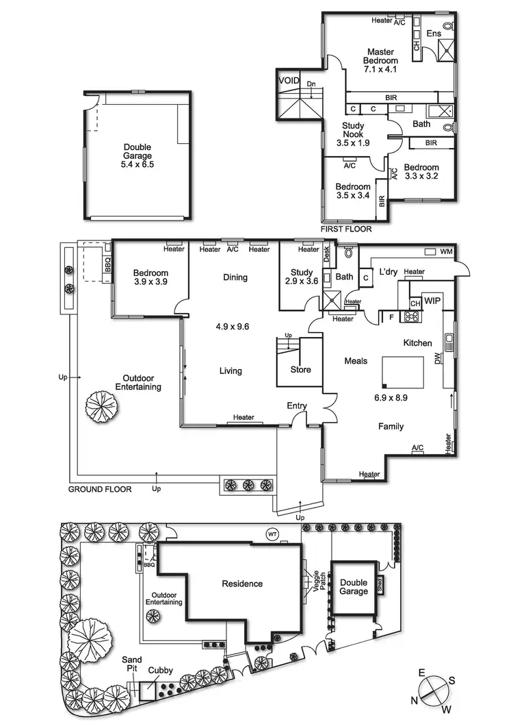 Floorplan of Homely house listing, 7 Sunlight Crescent, Brighton East VIC 3187