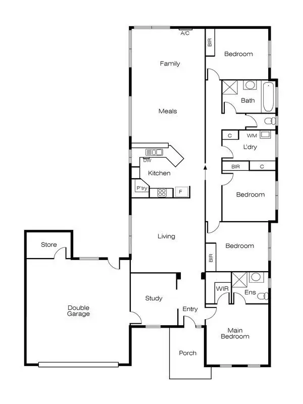 Floorplan of Homely house listing, 104 Palmerston Street, Buninyong VIC 3357