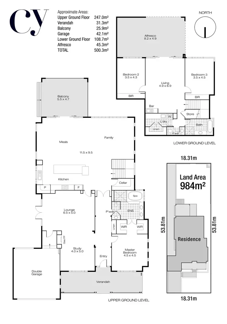 Floorplan of Homely house listing, 87 Evandale Street, Floreat WA 6014
