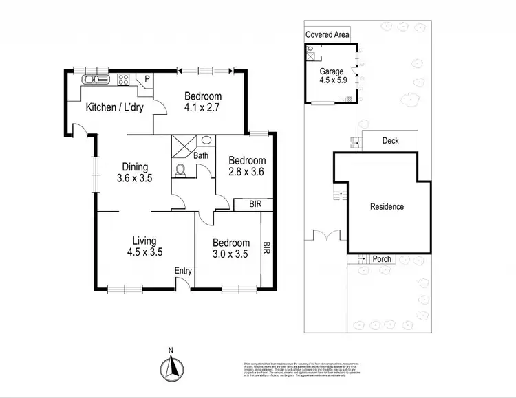 Floorplan of Homely house listing, 652 Murray Road, Preston VIC 3072