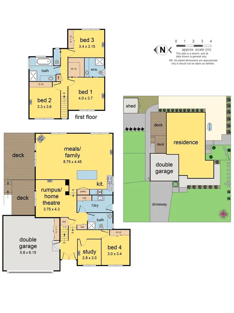 Floorplan of Homely house listing, 14 Fuller Street, Diamond Creek VIC 3089
