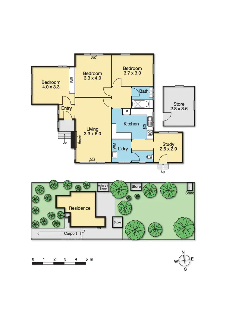 Floorplan of Homely house listing, 4 Spencer Street, Heidelberg Heights VIC 3081