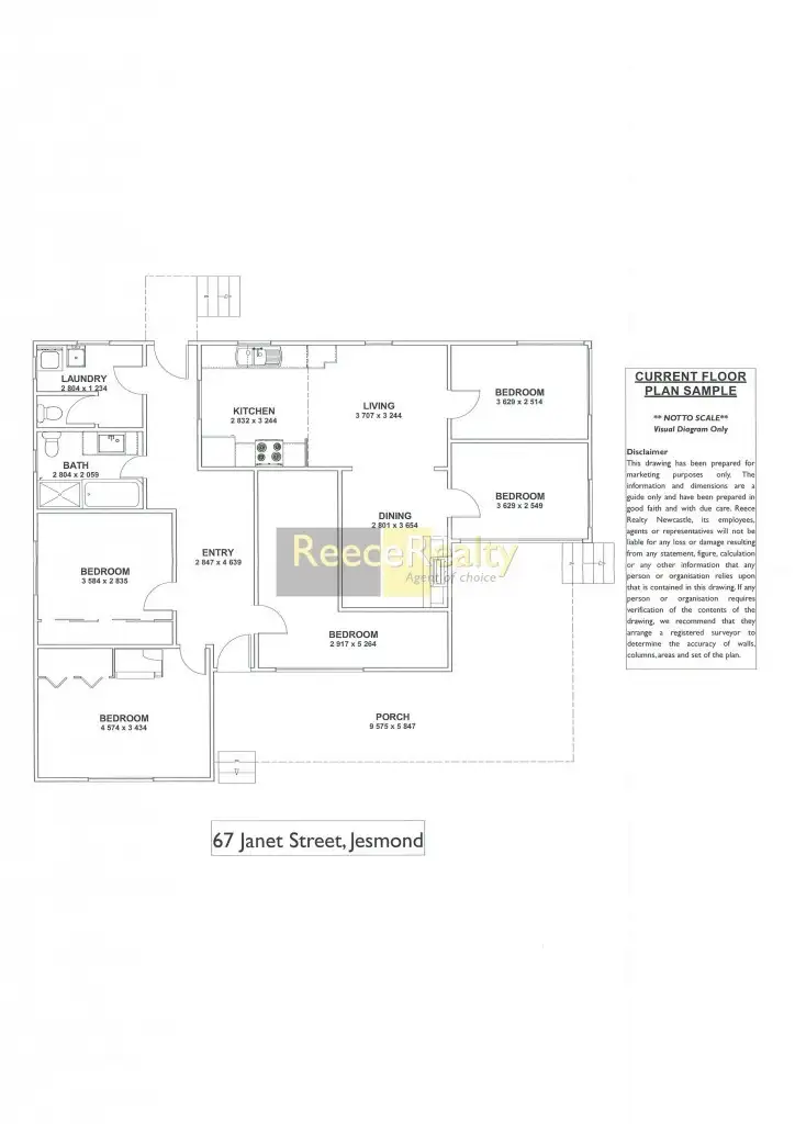Floorplan of Homely house listing, 67 Janet Street, North Lambton NSW 2299