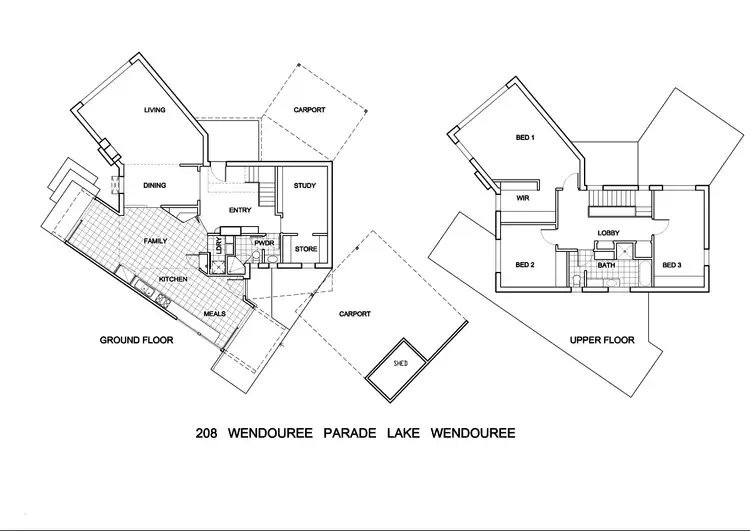 Floorplan of Homely house listing, 208 Wendouree Parade, Lake Wendouree VIC 3350